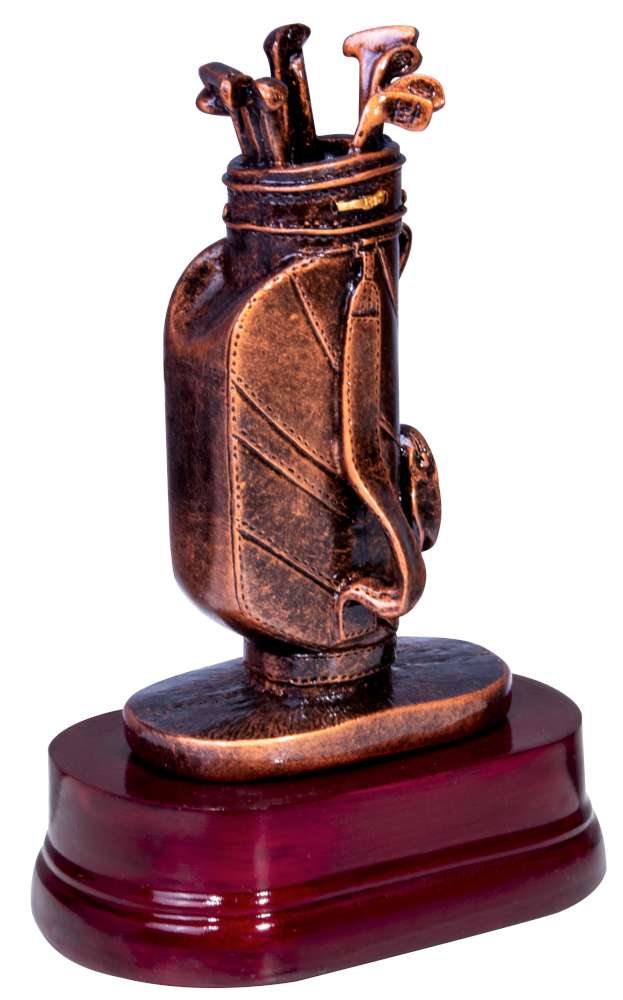 Resinfigur Golfbag 37051
