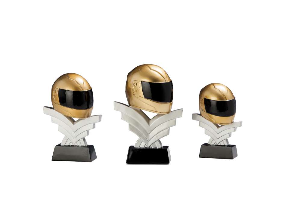 Resinfigur Motorsport-Helm 39436–39438