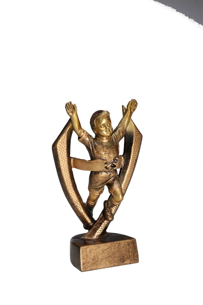 Resinfigur Sieger-Junge 39646