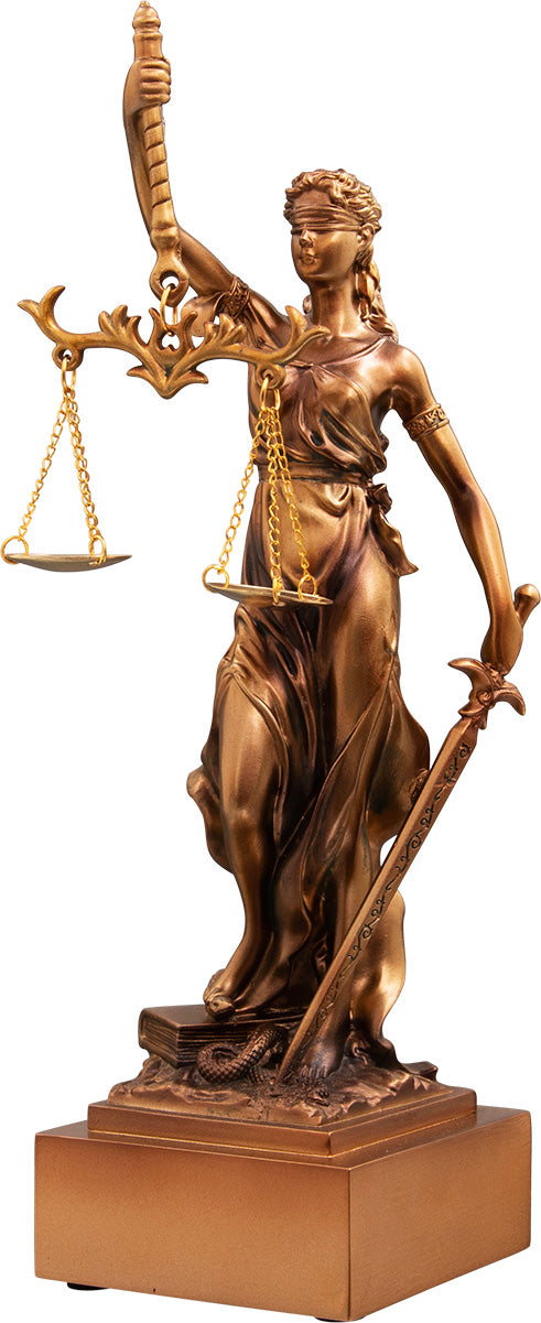 Resinfigur Justitia 39835