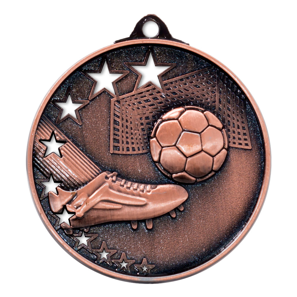 Fußballmedaille 9188 Bronze
