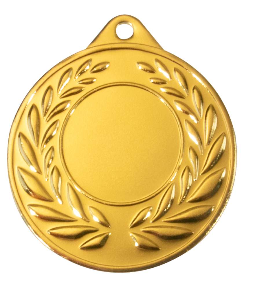 Eisen-Medaille Ø 50 mm – Stieber 9342, Gold