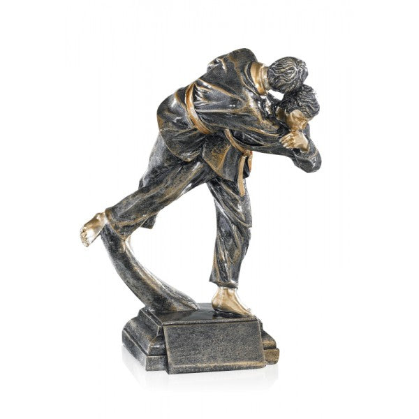 Judo-Kämpfer 52529 – 23 cm, Figur mit Gravur