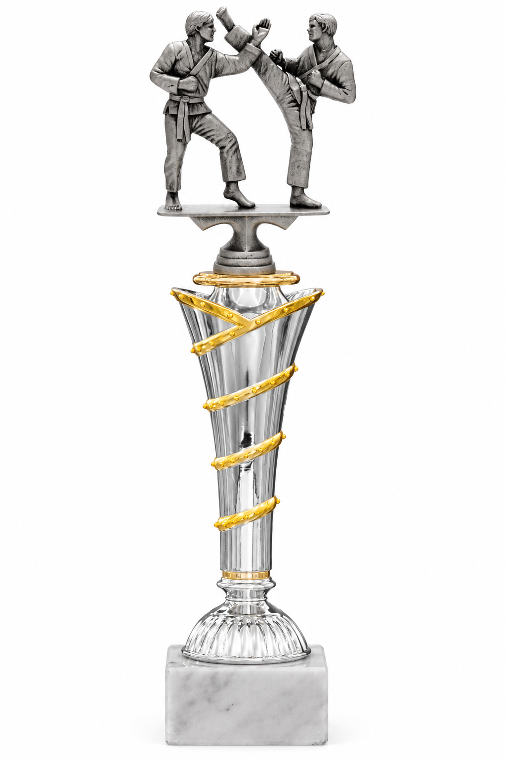 Pokal 59282-34278 – Figur und Unterbau (Bildmontage)