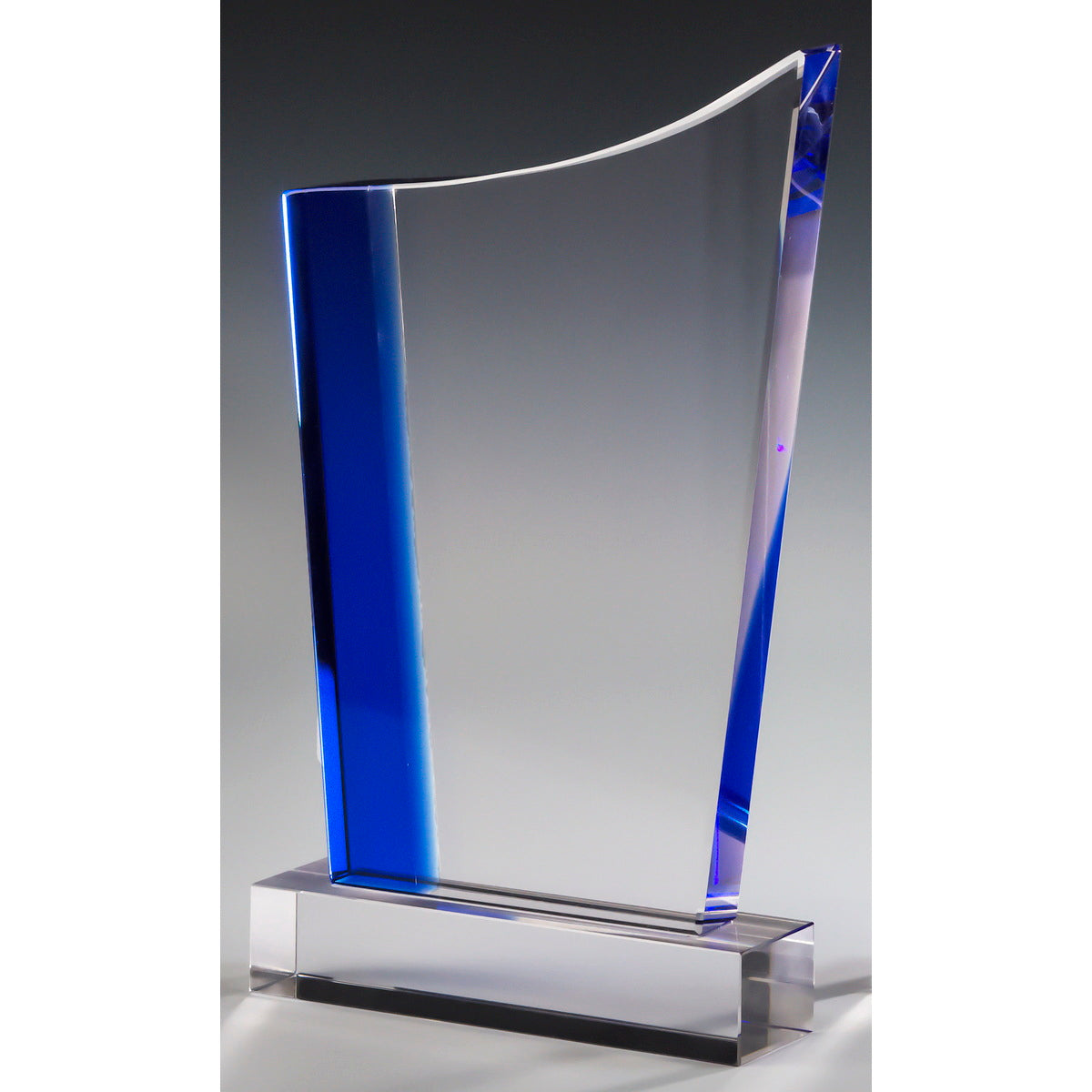 Kristallglas-Trophäe Blau – 67411–67413