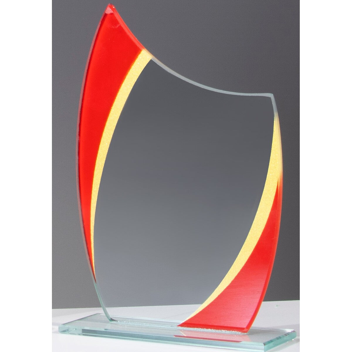 Glastrophäe Rot-Gold – 68309–68311
