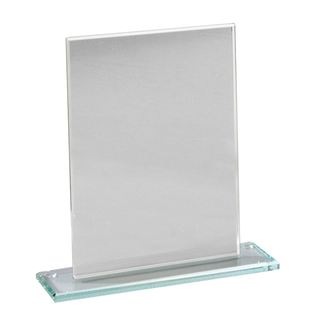 Spiegelglas-Trophäe Silber, 150 × 140 mm – 68353