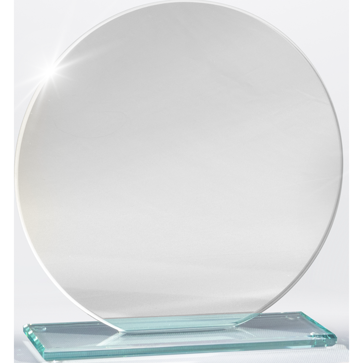 Spiegelglas-Trophäe Silber, 166 × 160 mm – 68368