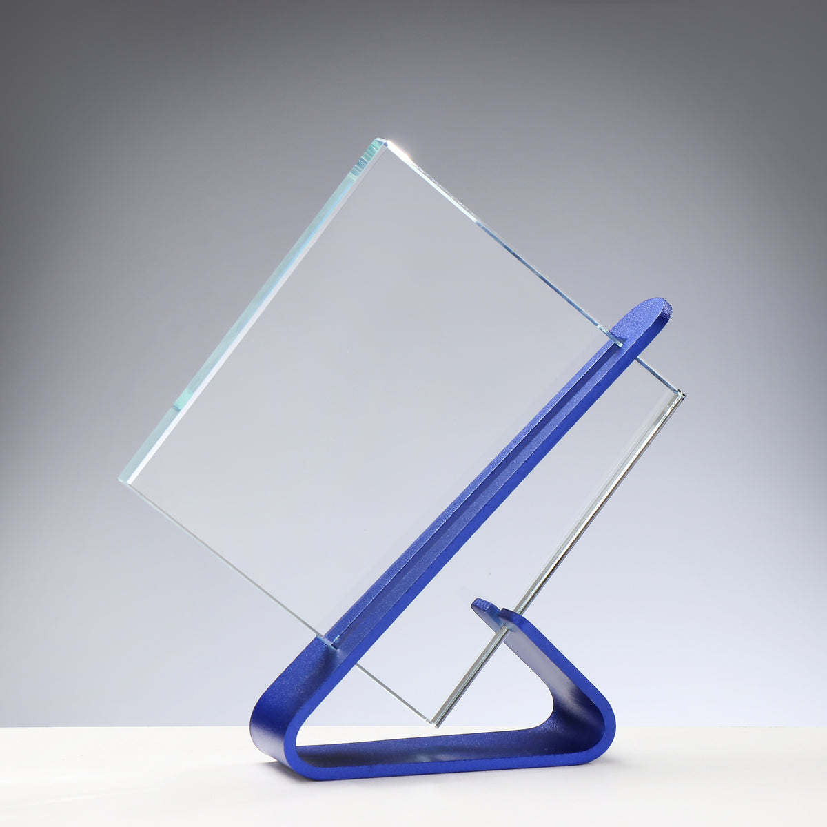 Glas-Metall-Award Blau, 18,5 cm – 68443