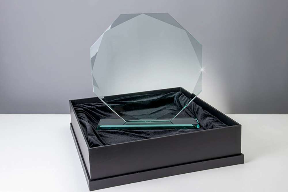 JADE-Glas 8eck XXL 65078