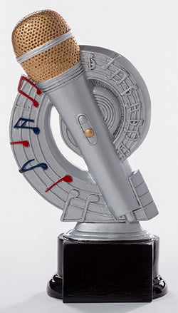 Resinfigur Mikrofon 39176