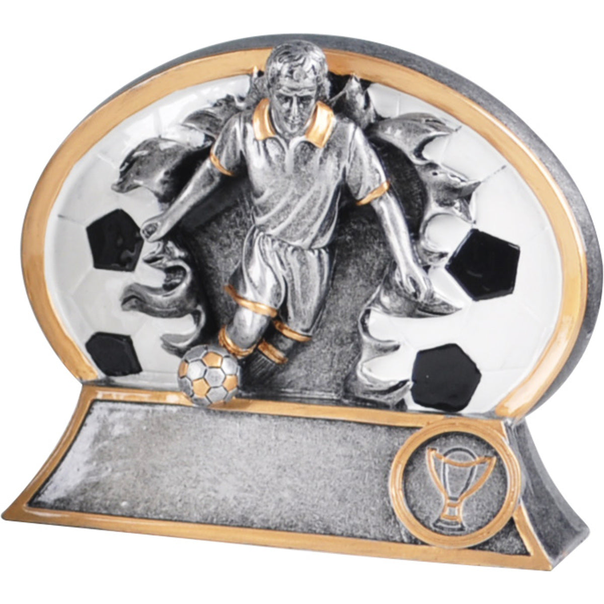Fußball-Plakette 39433