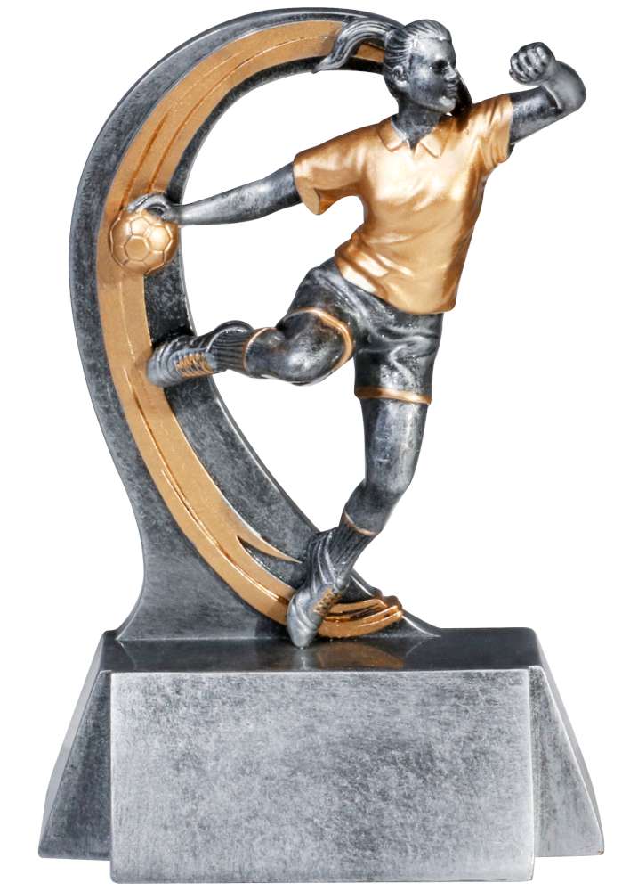 Resinfigur Handball Damen 39737