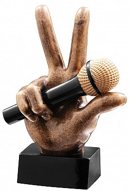 Resinfigur Mikrofon 39808