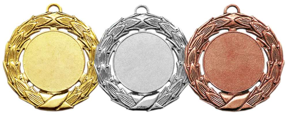 Stieber Medaille 9143 in Gold, Silber und Bronze