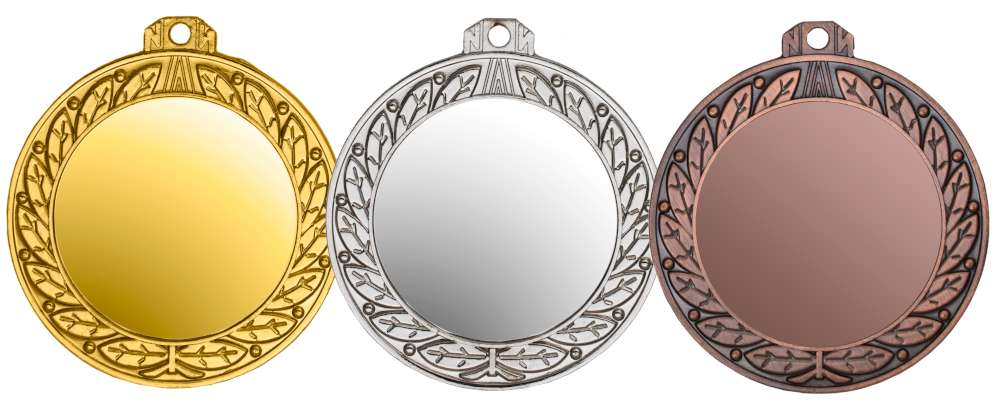 Stieber Medaille 9174 in Gold, Silber und Bronze