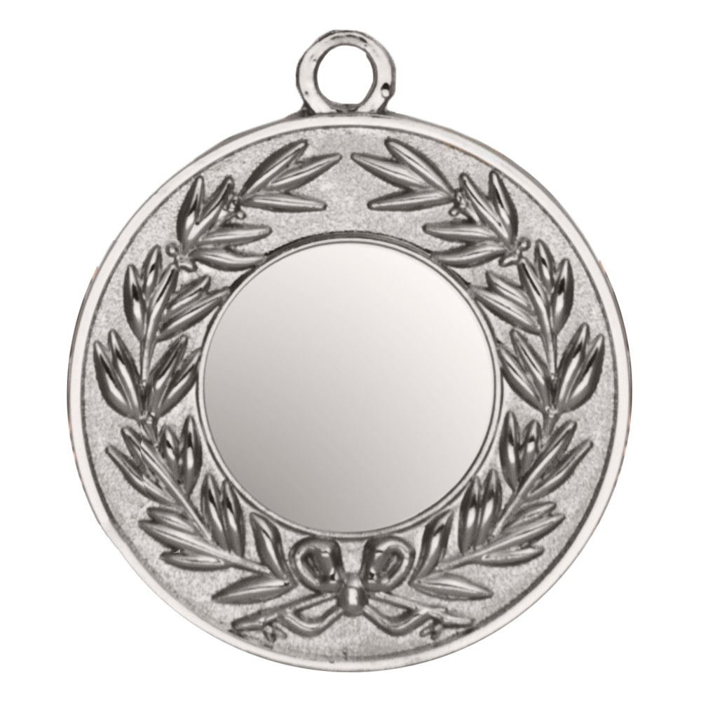 Zamak-Medaille Ø 50 mm – Stieber 9179 Silber
