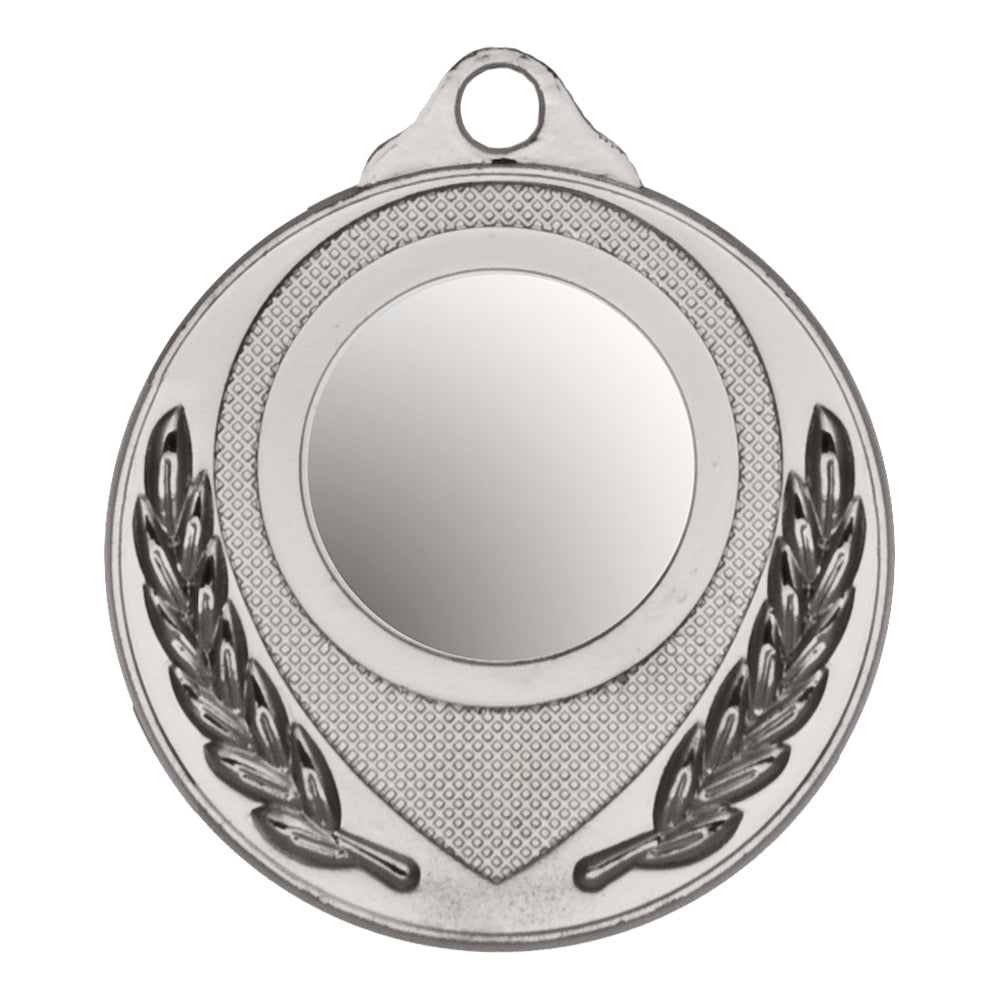 Zamak-Medaille Ø 50 mm – Stieber 9180 Silber