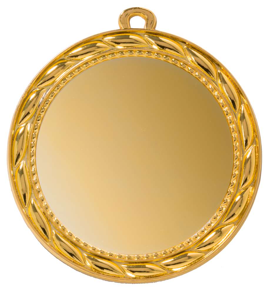 Große Zamak-Medaille 9220 Gold