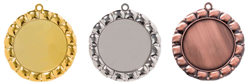 Stieber Medaille 9233 in Gold, Silber und Bronze