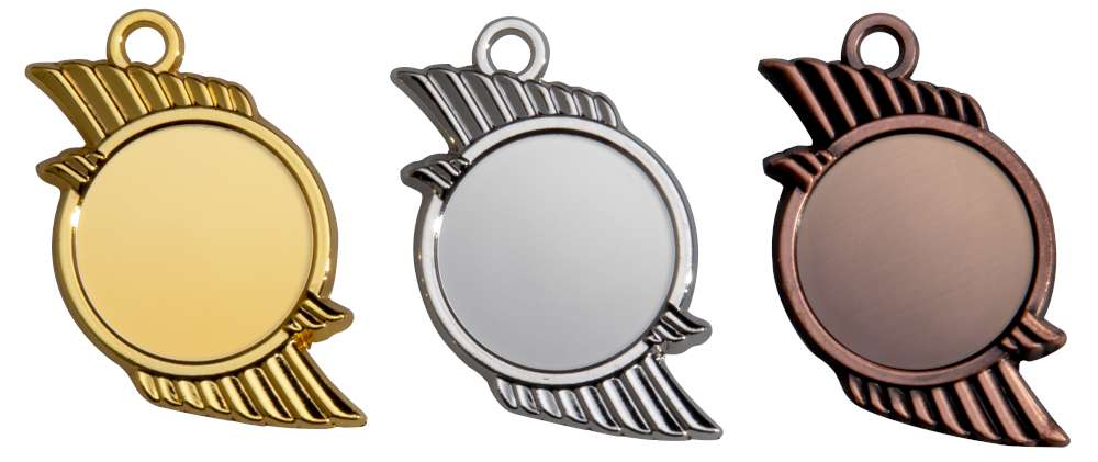 Zamak-Medaille 50 mm – Stieber 9334