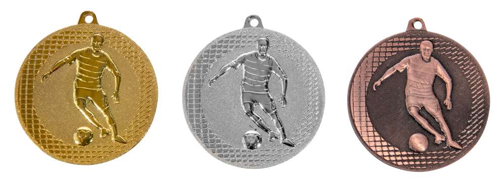 Fußballmedaille Ø 50 mm – Stieber 9335