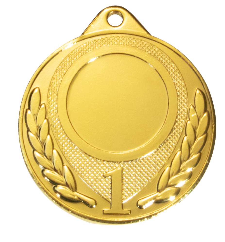 Eisen-Medaille Ø 50 mm – Stieber 9344, Gold