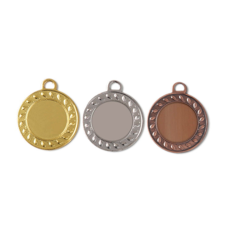 Eisen-Medaille 9252 in Gold, Silber und Bronze