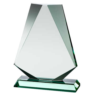 Jadeglas-Trophäe mit Geschenkbox – 67062