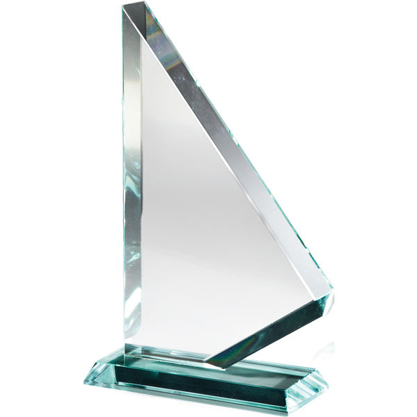 Jadeglas-Trophäe Neutral, 20,5 cm – 66463