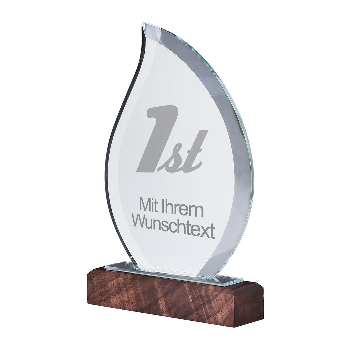 Holz-Glas-Award 68202 inklusive Geschenkbox